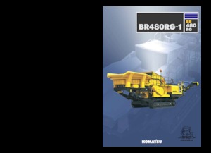 Puinrecyclinginstallaties Komatsu BR480RG-1
