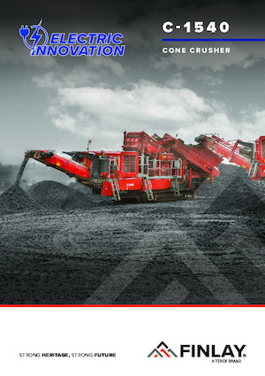 Puinrecyclinginstallaties Finlay C-1540 Electric