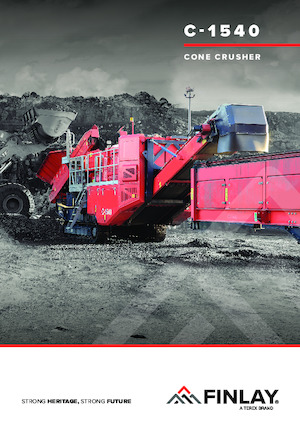 Puinrecyclinginstallaties Finlay C-1540