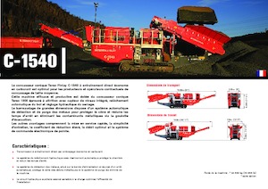 Puinrecyclinginstallaties Terex-Finlay C 1540