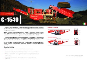 Puinrecyclinginstallaties Terex-Finlay C 1540