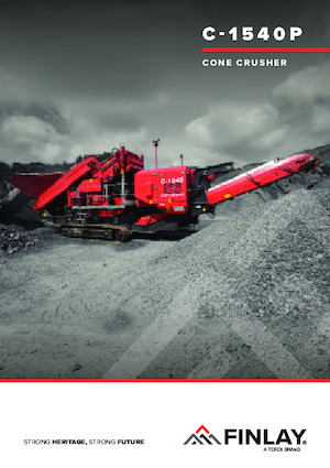 Puinrecyclinginstallaties Finlay C-1540P