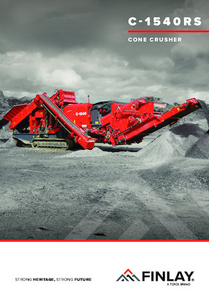 Puinrecyclinginstallaties Finlay C-1540RS