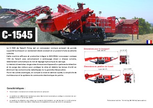 Puinrecyclinginstallaties Terex-Finlay C 1545
