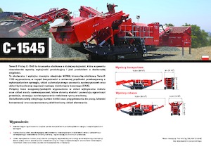 Puinrecyclinginstallaties Terex-Finlay C 1545