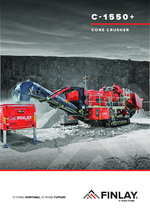 Puinrecyclinginstallaties Finlay C-1550+
