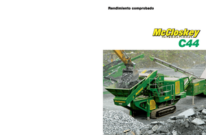 Puinrecyclinginstallaties McCloskey C44