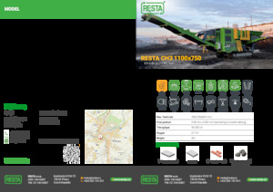 Puinrecyclinginstallaties RESTA CH3