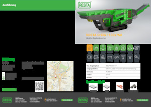 Puinrecyclinginstallaties RESTA CH3G