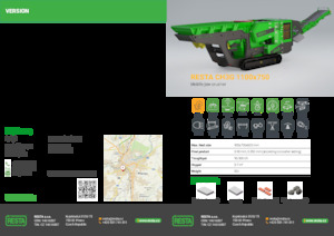 Puinrecyclinginstallaties RESTA CH3G