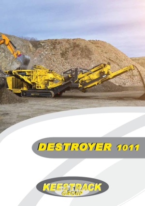 Puinrecyclinginstallaties Keestrack Destroyer 1011