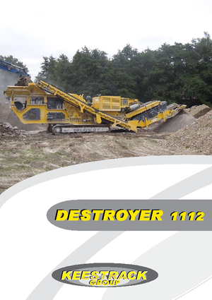 Puinrecyclinginstallaties Keestrack Destroyer 1112 C