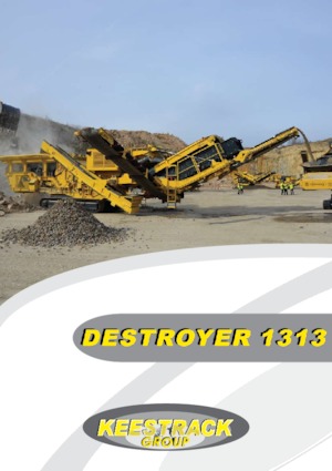 Puinrecyclinginstallaties Keestrack Destroyer 1313 C