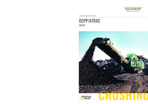 Puinrecyclinginstallaties Pilot Crushtec DR400 DOUBLE-ROLL