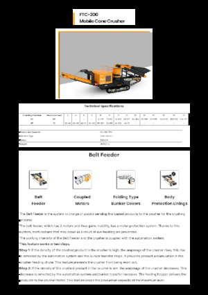 Puinrecyclinginstallaties FABO FTC-200
