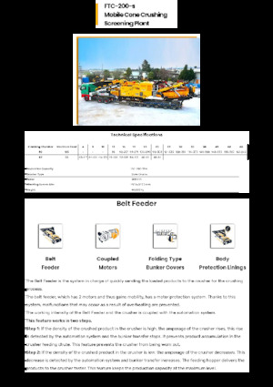 Puinrecyclinginstallaties FABO FTC-200-s
