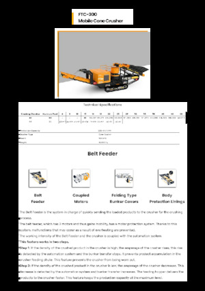 Puinrecyclinginstallaties FABO FTC-300