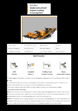 Puinrecyclinginstallaties FABO FTV-70-s
