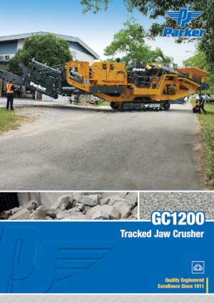 Puinrecyclinginstallaties Parker GC1200