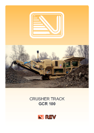 Puinrecyclinginstallaties REV GCR 100