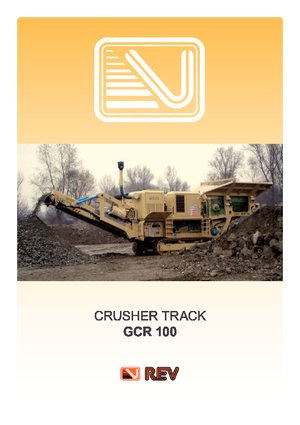 Puinrecyclinginstallaties REV GCR 100