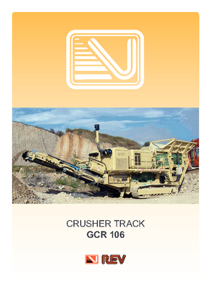 Puinrecyclinginstallaties REV GCR 106