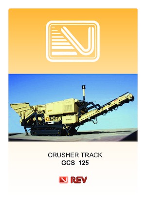 Puinrecyclinginstallaties REV GCS 125