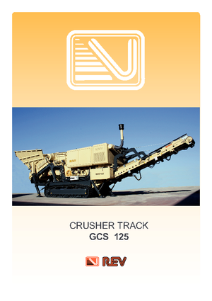 Puinrecyclinginstallaties REV GCS 125