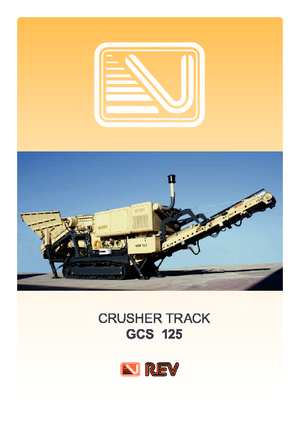 Puinrecyclinginstallaties REV GCS 125