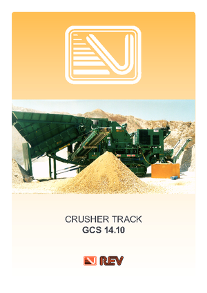 Puinrecyclinginstallaties REV GCS 14.10