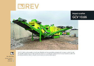 Puinrecyclinginstallaties REV GCV 10.66