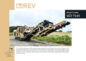 Puinrecyclinginstallaties REV GCV 75.65