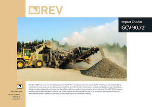Puinrecyclinginstallaties REV GCV 90.72