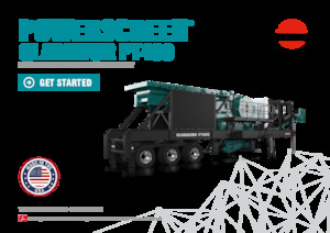 Puinrecyclinginstallaties Powerscreen Gladiator PT400