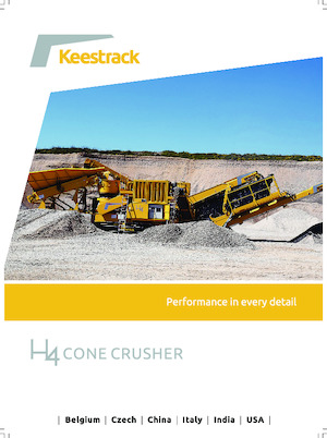 Puinrecyclinginstallaties Keestrack H4e