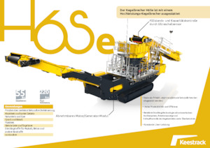 Puinrecyclinginstallaties Keestrack H6Se