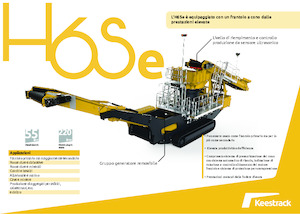 Puinrecyclinginstallaties Keestrack H6Se