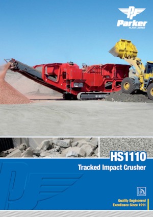 Puinrecyclinginstallaties Parker HS1110