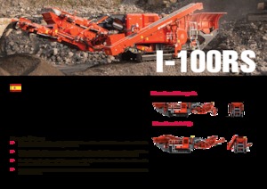 Puinrecyclinginstallaties Terex-Finlay I 100 RS
