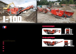 Puinrecyclinginstallaties Terex-Finlay I 100