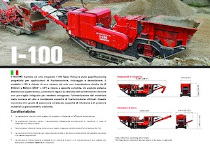 Puinrecyclinginstallaties Terex-Finlay I 100