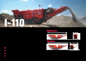 Puinrecyclinginstallaties Terex-Finlay I 110