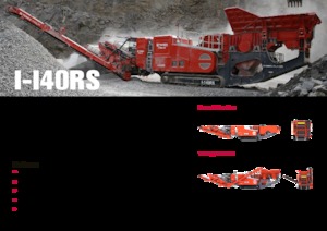 Puinrecyclinginstallaties Terex-Finlay I 140 RS