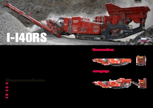 Puinrecyclinginstallaties Terex-Finlay I 140 RS