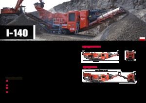 Puinrecyclinginstallaties Terex-Finlay I 140