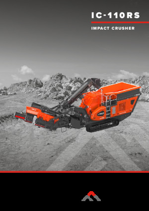 Puinrecyclinginstallaties Finlay IC-110RS