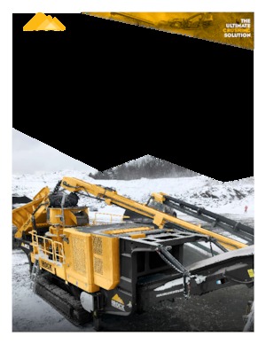 Puinrecyclinginstallaties IROCK  ITC-300
