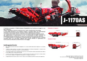 Puinrecyclinginstallaties Terex-Finlay J 1170 AS