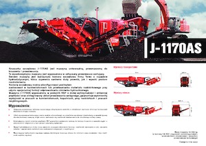 Puinrecyclinginstallaties Terex-Finlay J 1170 AS