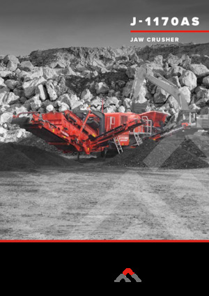 Puinrecyclinginstallaties Finlay J-1170AS+